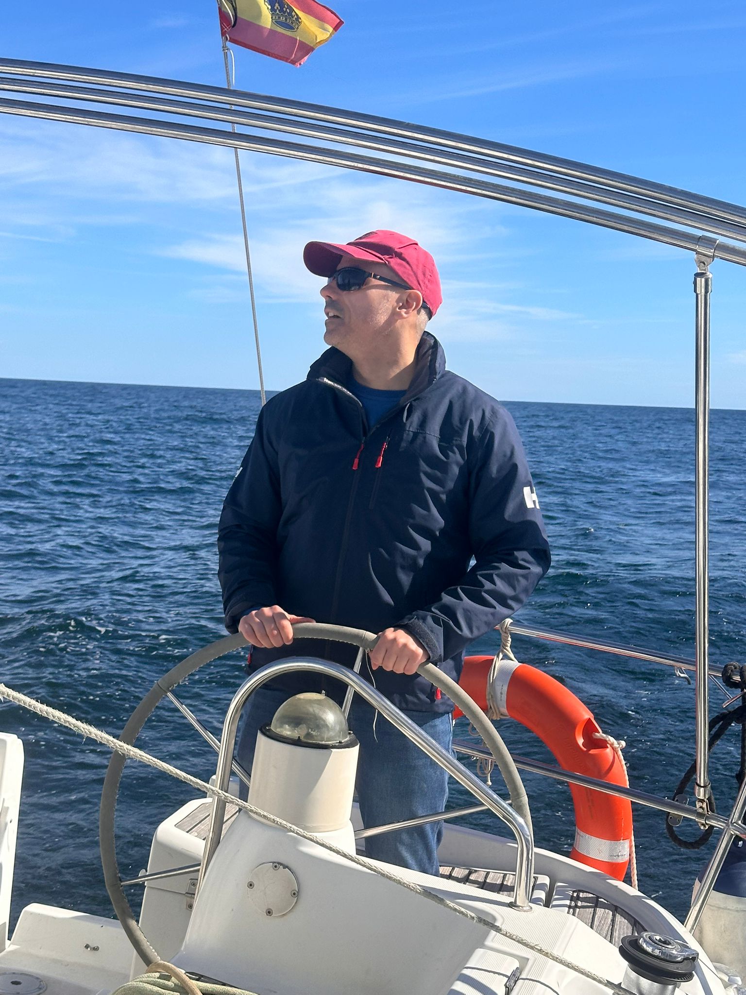 Prácticas de navegación PER en el mar - Escuela náutica OcioVela